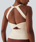 Débardeur yoga SoftlyZero™ Plush à découpes A-D