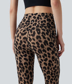 Legging de yoga gainant taille haute imprimé léopard avec poches Halara UltraSculpt™
