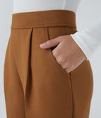 Pantalon de travail Halara Flex™ fuselé, taille haute, avec poches