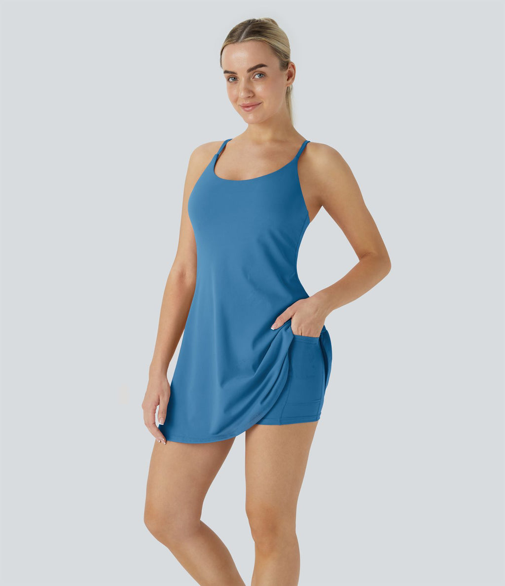 Robe de sport SoftlyZero™ Plush dos nu A-C