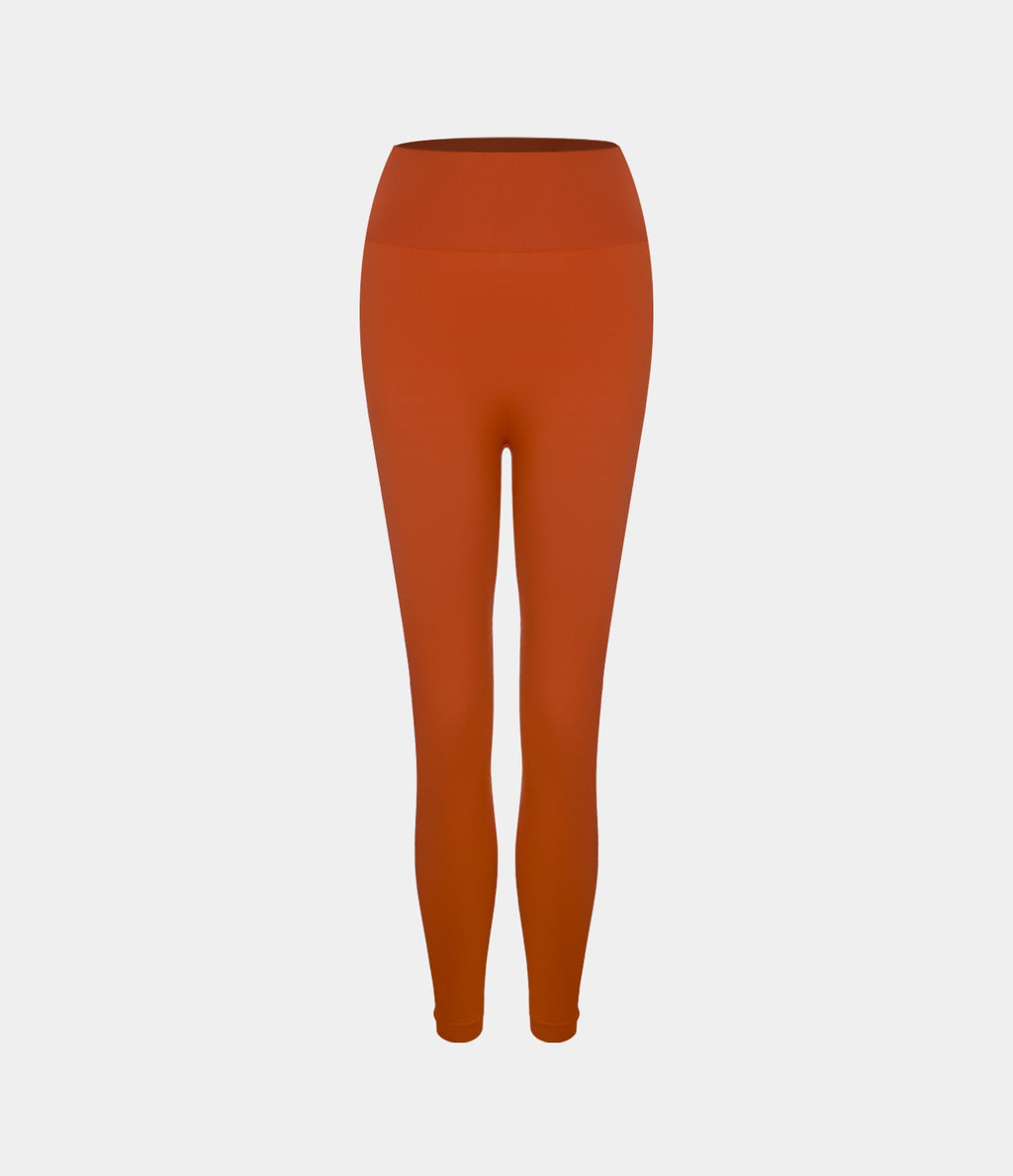 Legging taille haute froncé uni sans couture OneForm Seamless Flow