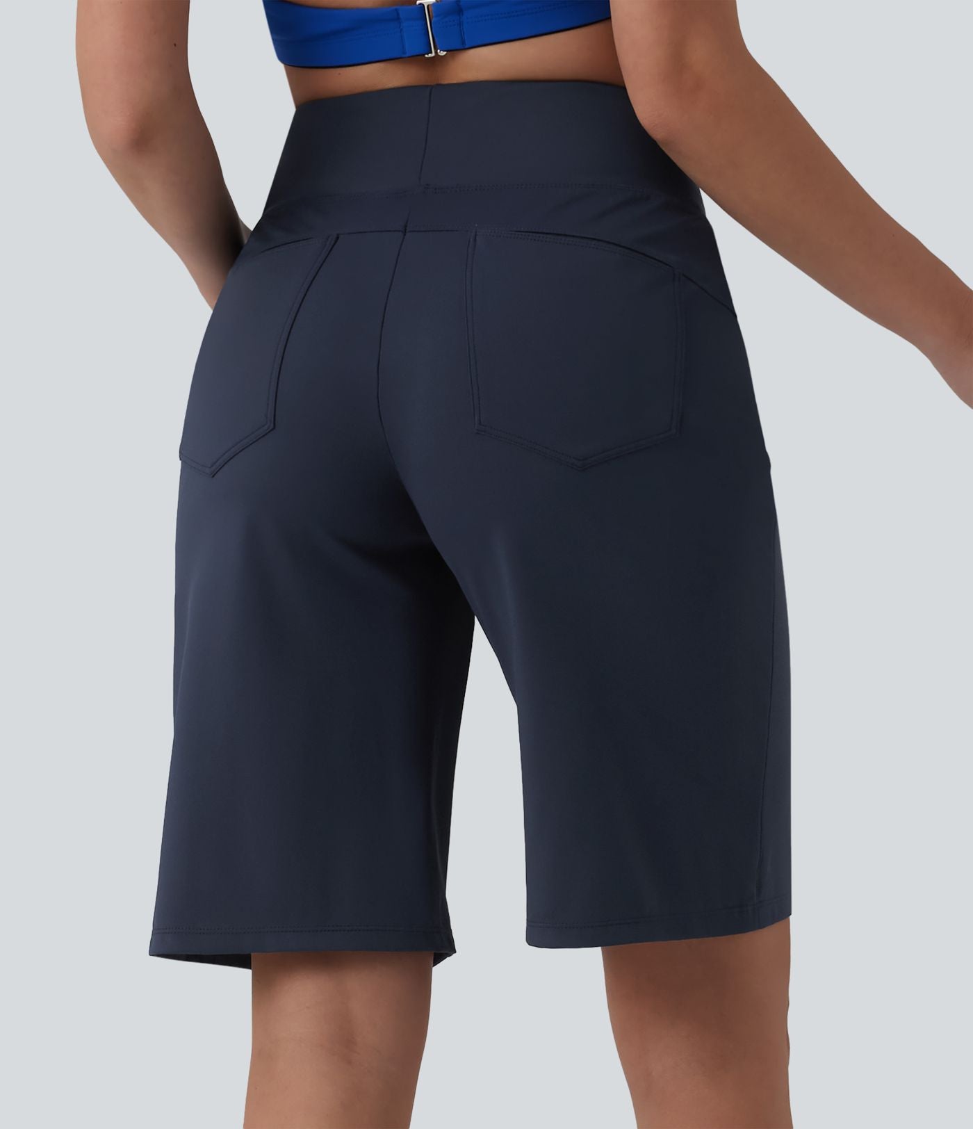 Short de yoga SoftlyZero™ Airy ample gainant taille haute effet frais InstantCool avec poches