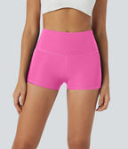 Short cycliste 6 cm de course gainant taille haute avec fronces et séchage rapide SoftlyZero™