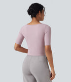 T-shirt de travail SoftlyZero™ Airy encolure arrondie manches courtes effet frais InstantCool