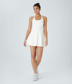 Robe de sport dos nu torsadée A-C