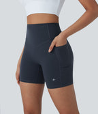 Legging d'entraînement gainant taille haute avec poches Halara UltraSculpt™