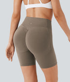 Legging de yoga gainant taille haute chiné à séchage rapide avec poches Halara UltraSculpt™
