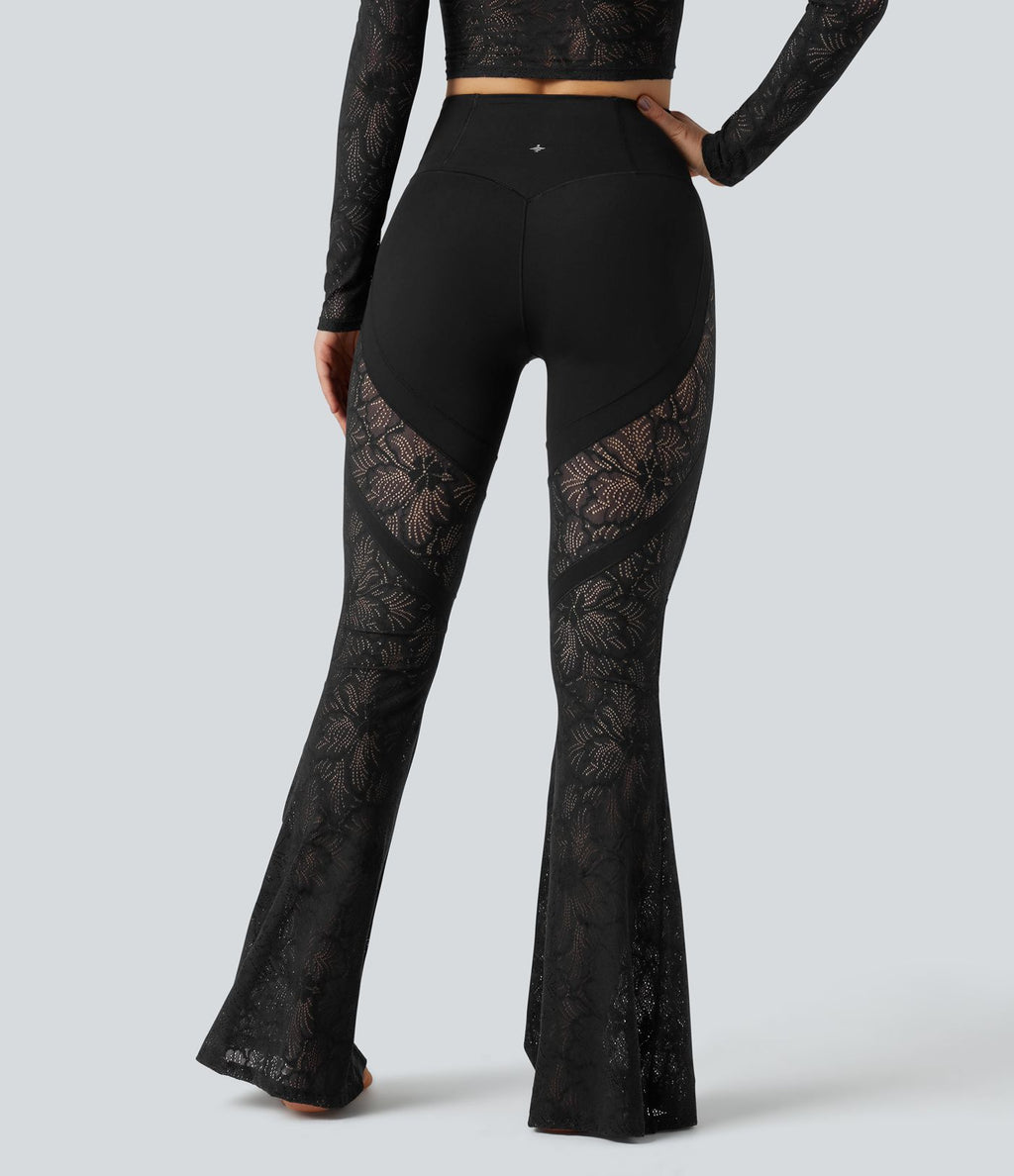 Pantalon de yoga gainant taille haute avec poches Halara UltraSculpt™