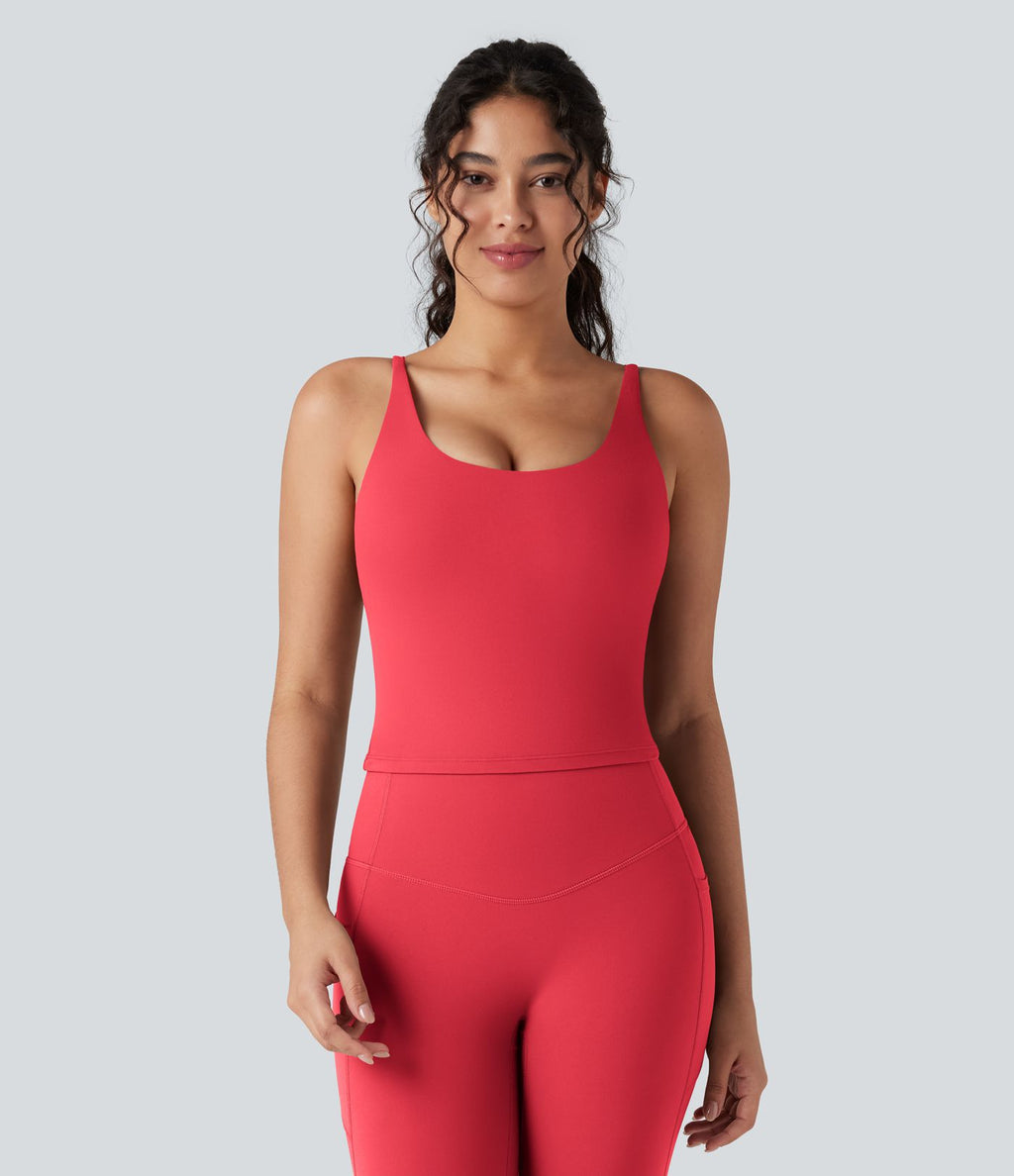 Débardeur yoga Halara UltraSculpt™ col U