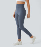 Legging taille haute froncé uni sans couture OneForm Seamless Flow