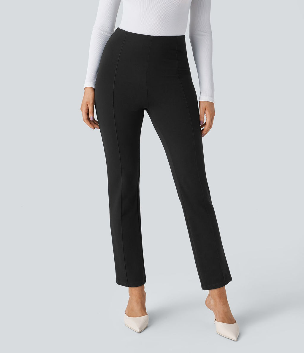 Pantalon tailleur ajusté taille haute Halara Flex™ avec poches