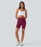 Legging de yoga gainant taille haute chiné à séchage rapide avec poches Halara UltraSculpt™