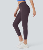 Softlyzero™ Legging Capri Unis Poches Croisées - UPF50+