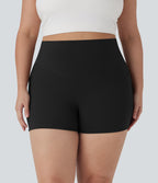 Short cycliste 7,5 cm d'entraînement gainant taille haute grande taille avec poches Halara UltraSculpt™