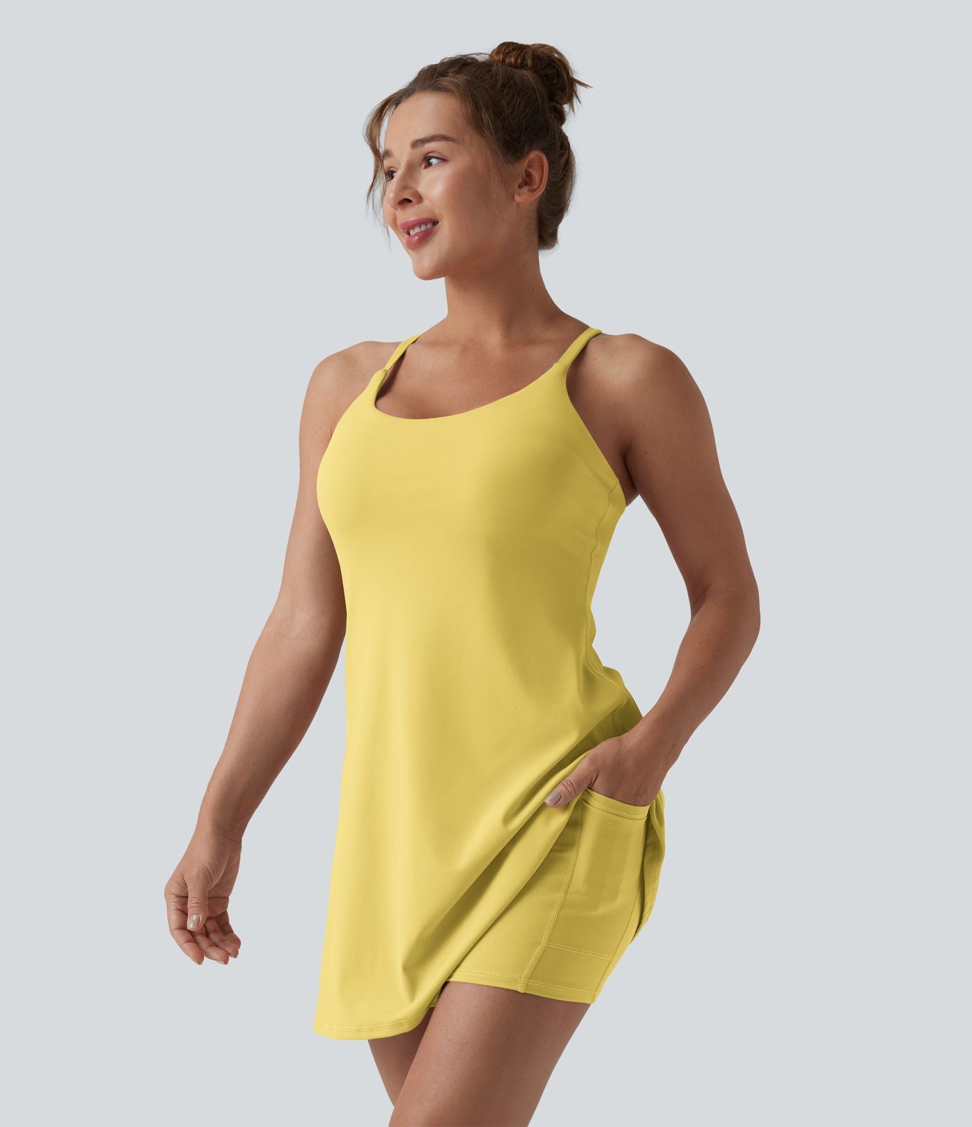 Robe sport dos nu Softlyzero™ Plush - Édition Easy Peasy E-G
