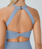 Robe de sport dos nu torsadée A-C