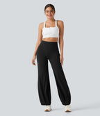 Pantalon de danse SoftlyZero™ taille haute gainant avec poches - Protection solaire UPF50+