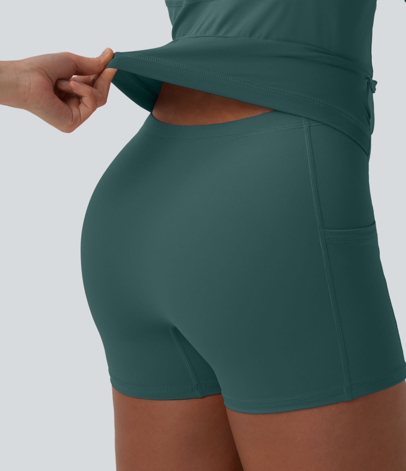 Robe de danse SoftlyZero™ Airy 2-en-1 effet frais InstantCool mini avec poches, accès facile Easy Peasy, longueur rallongée