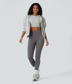 Legging yoga taille haute push-up froncé sans couture OneForm Seamless Flow
