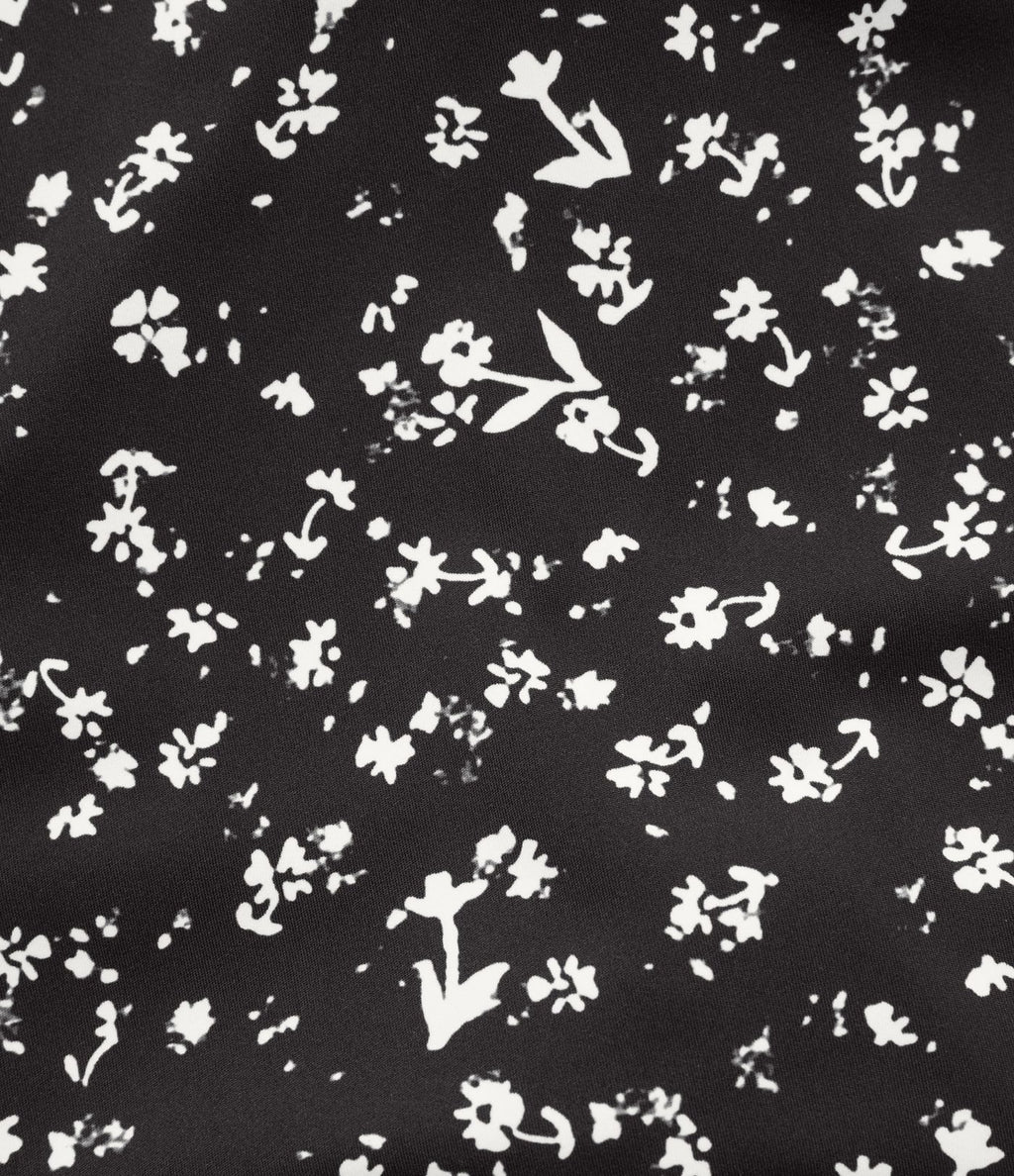Jupe-short de tennis mini taille haute croisée imprimé léopard avec poches