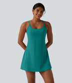 Robe sport SoftlyZero™ Plush ventre plat avec poches – Édition Easy Peasy
