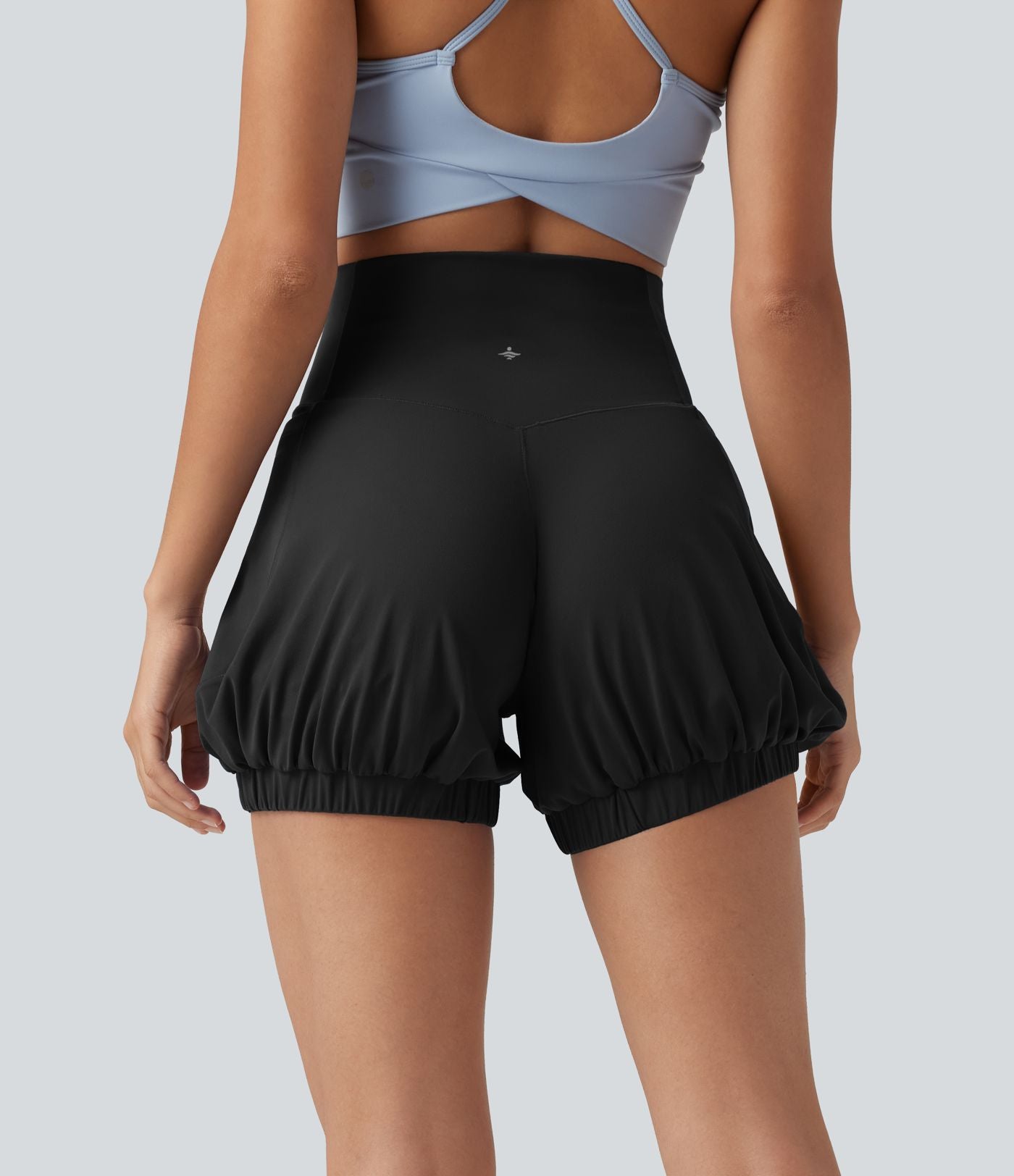 Short de danse SoftlyZero™ 10 cm taille haute gainant coupe ballon avec poches et protection solaire UPF50+