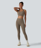 Legging de yoga Halara UltraSculpt™ côtelé taille haute gainant avec poches