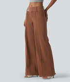 Halara Flex™ Jean droit coloré taille basse avec poches