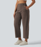 Pantalon barrel DayStretch taille haute avec poches