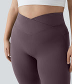 Softlyzero™ Legging Grande Taille Pleine Longueur Taille Haute Poches Latérales Croisée - UPF50+