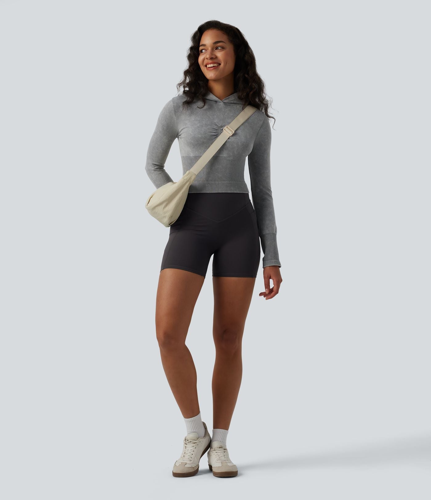 Sweat casual à capuche OneForm sans couture Flow manches longues