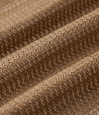 Manteau long casual crochet maille manches longues