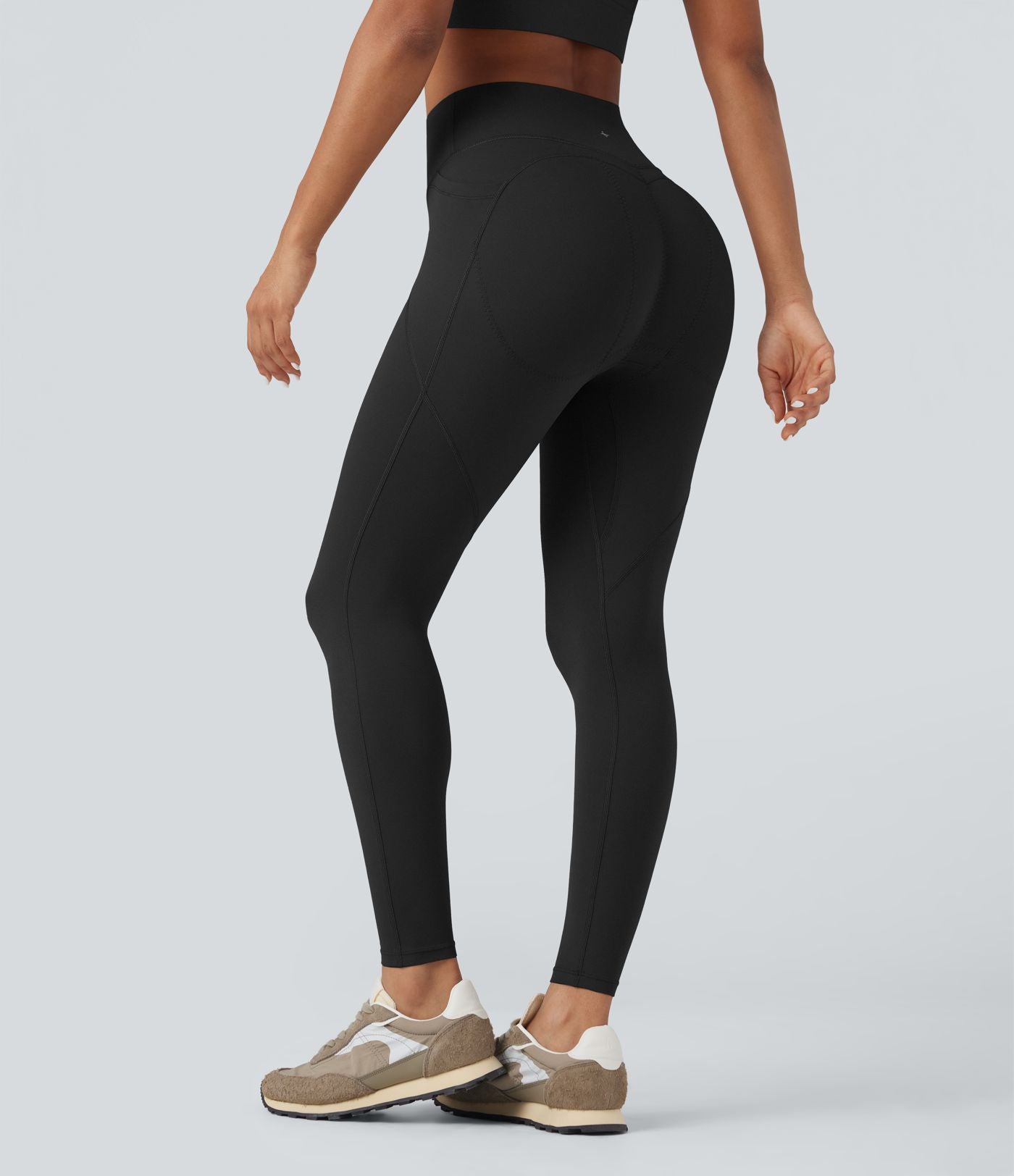 Legging 7/8 d'entraînement gainant galbant taille haute avec poches Halara UltraSculpt™