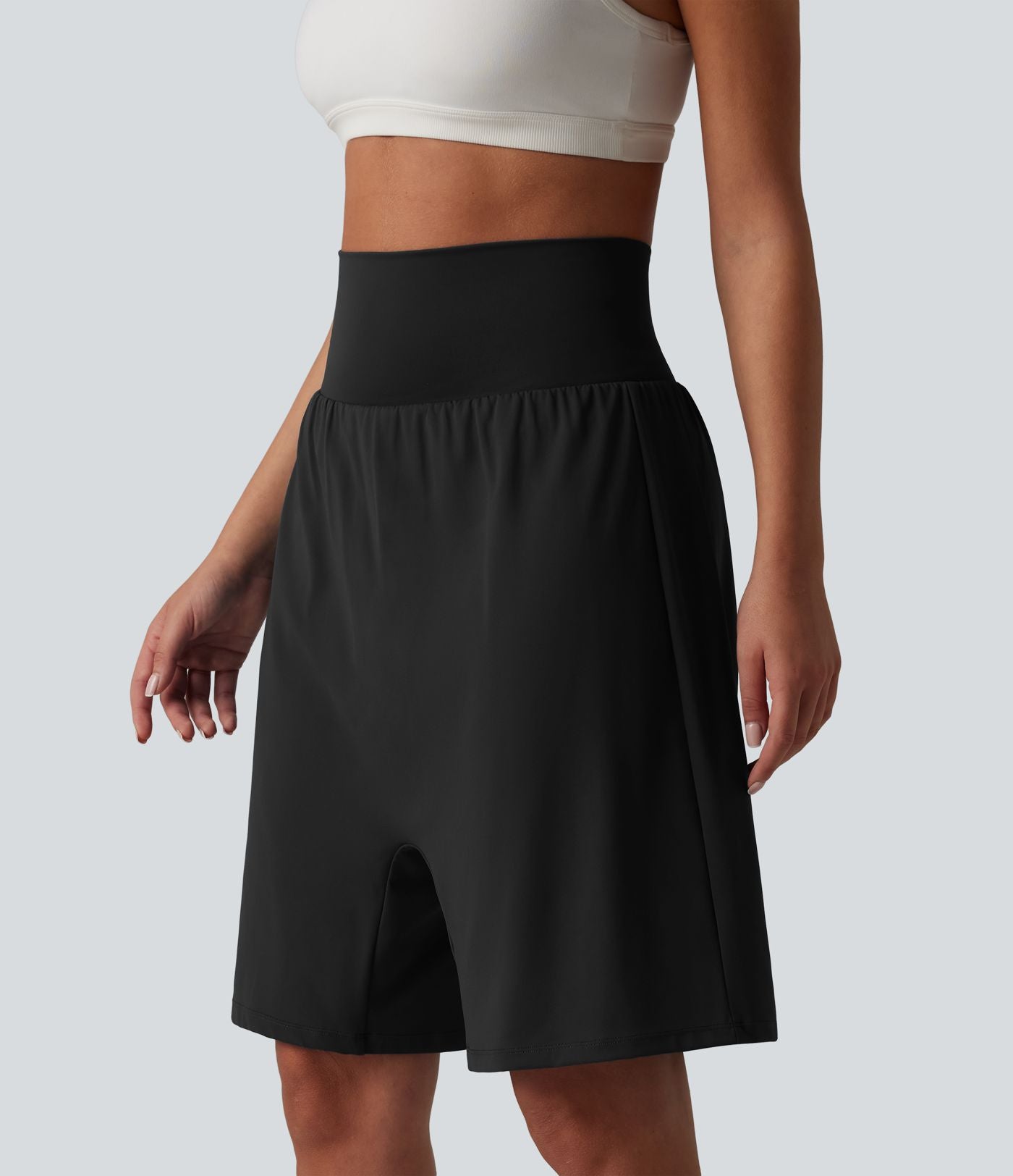 Short harem de yoga SoftlyZero™ Airy 2-en-1 effet frais InstantCool taille haute avec poche