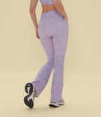 Legging de training bootcut Halara X Smiley® Halara UltraSculpt™ taille haute push-up froncé ventre plat avec poches
