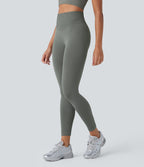 Legging d'entraînement gainant effet push-up taille haute côtelé doux sans couture OneForm Seamless Flow