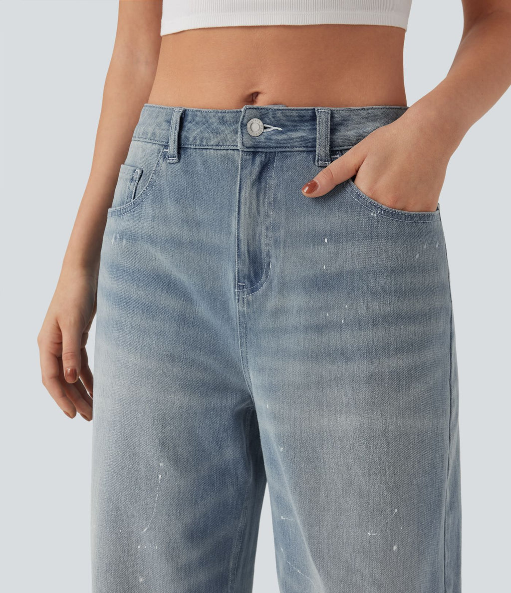 Jean fluide Halara Flex™ taille mi-haute avec poches