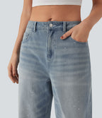Jean fluide Halara Flex™ taille mi-haute avec poches