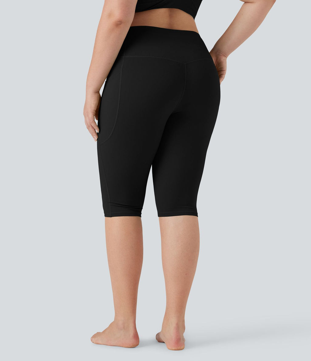 Legging corsaire de yoga gainant taille haute grande taille avec poches Halara UltraSculpt™