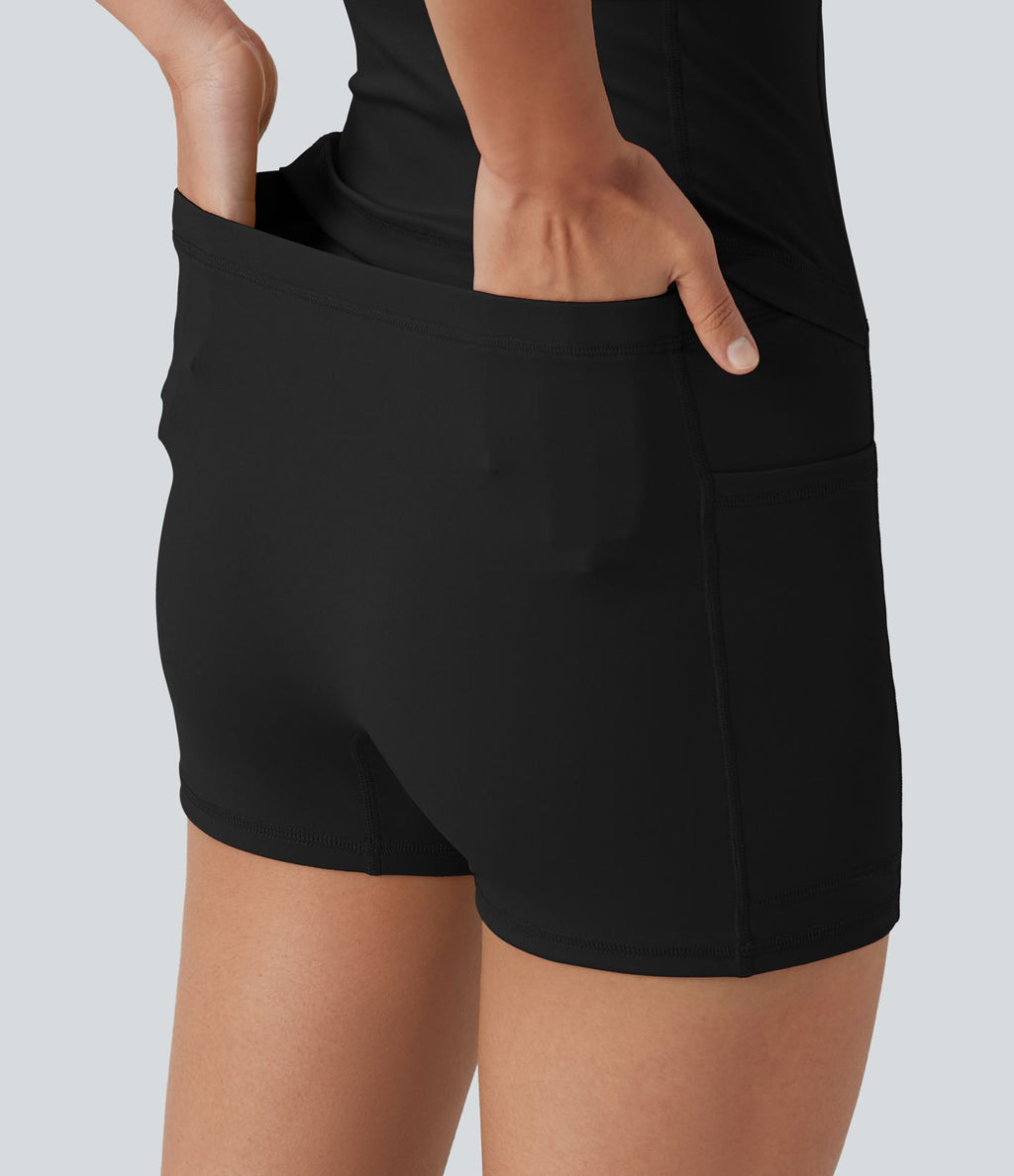 Robe active mini SoftlyZero™ Airy avec poches, accès facile Easy Peazy et protection solaire UPF 50+