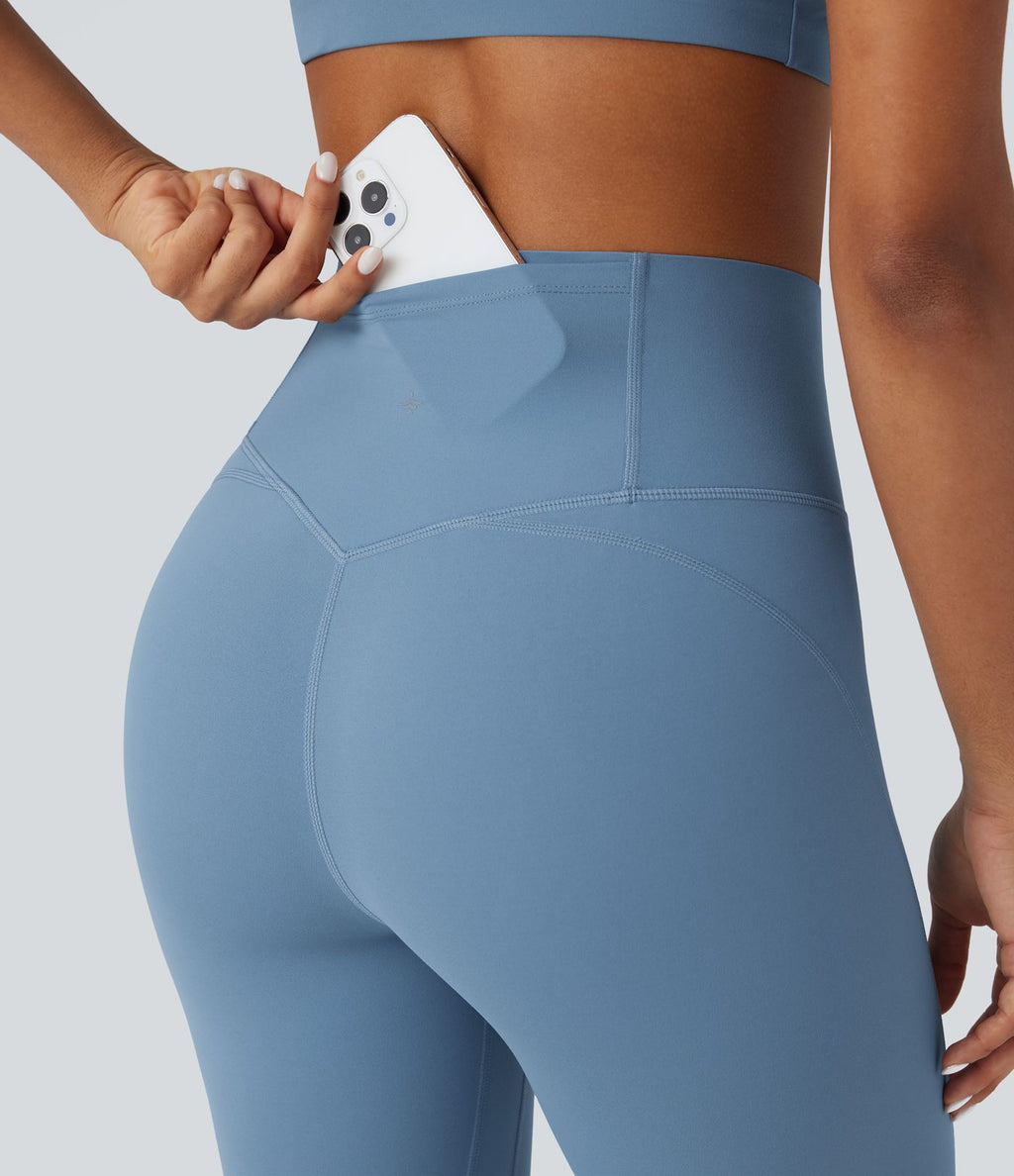 Legging d'entraînement gainant taille haute avec poches Halara UltraSculpt™