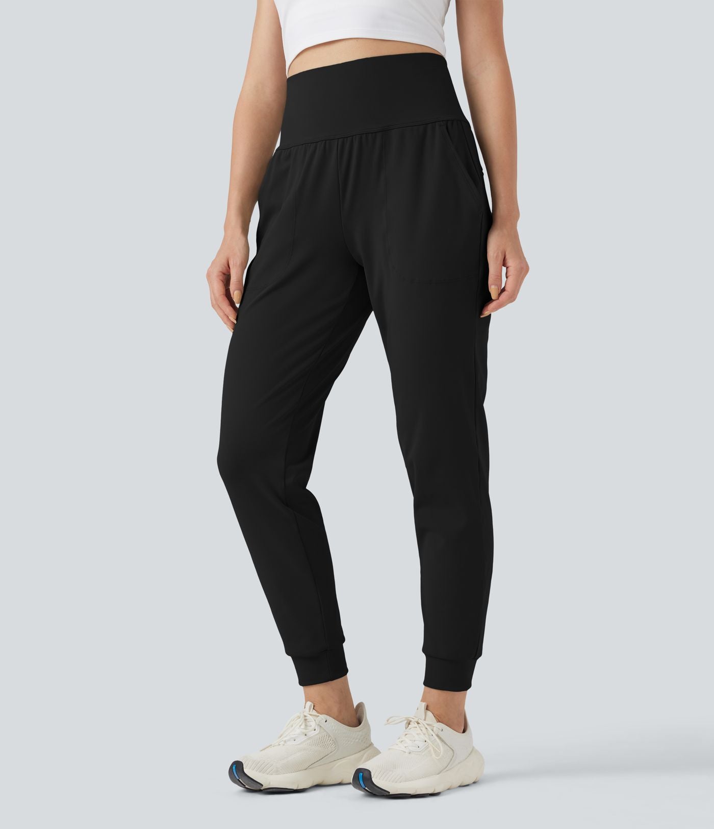 Jogging running gainant taille moyenne DayStretch avec poches