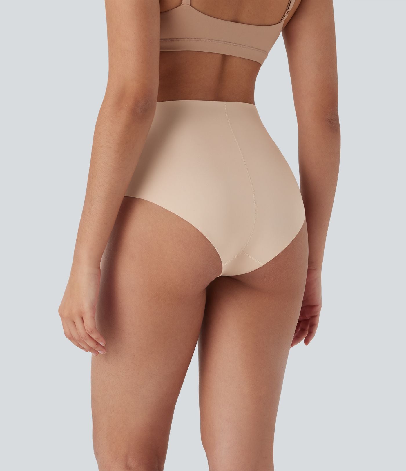 Culotte gainante taille haute de détente douce pour la peau
