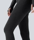 Legging de yoga Seamless Flow taille haute