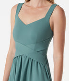 Robe mini fluide décontractée, brassière intégrée, à poches