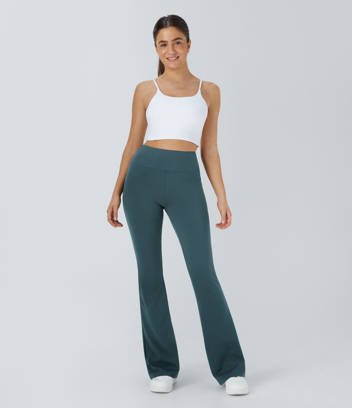 Legging yoga évasé taille haute DayStretch avec poches
