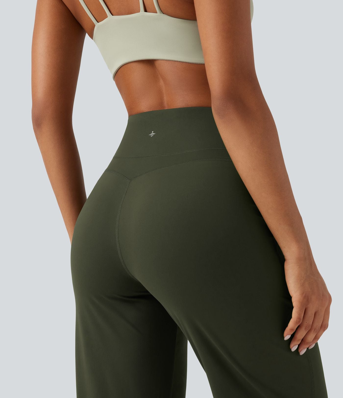 Jogging de yoga Halara UltraSculpt™ taille haute gainant coupe fuselée avec poches