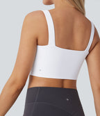 Brassière yoga SoftlyZero™ Airy maintien léger découpes effet frais InstantCool, bonnets E-G
