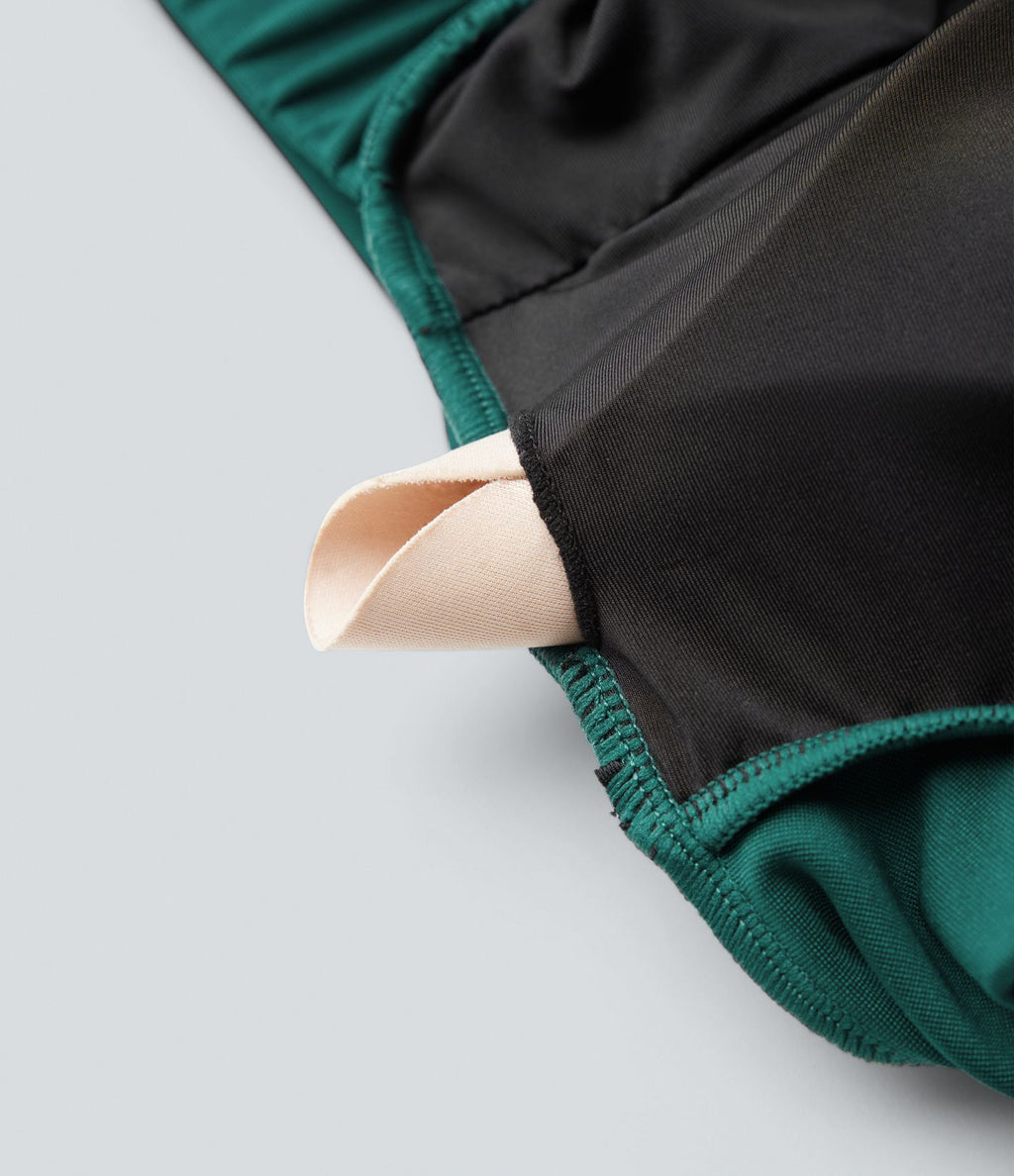 Combinaison de travail décolleté carré à manches longues avec poches - Édition Easy Peasy