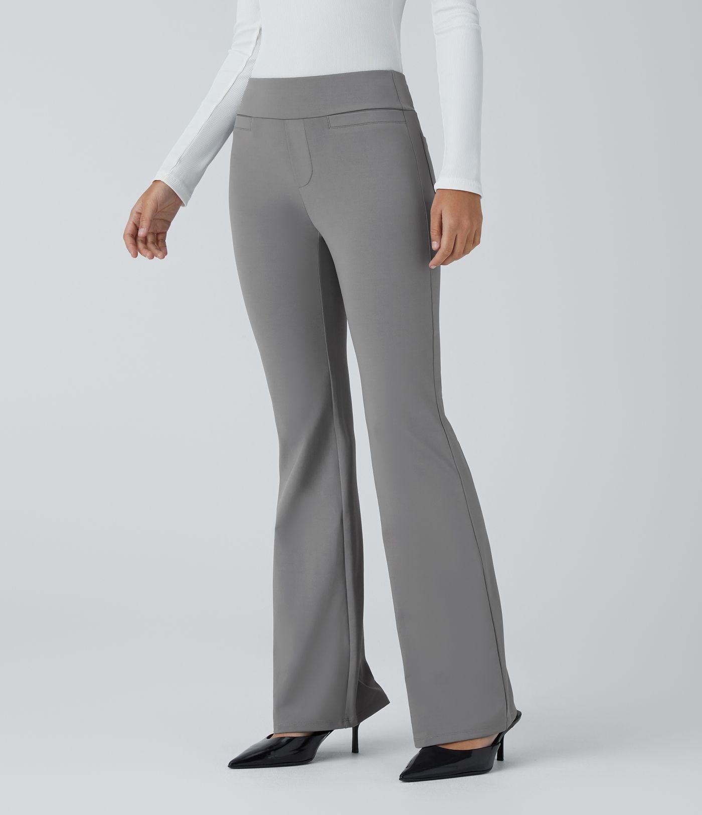 Pantalon tailleur taille moyenne Halara Flex™ avec poches
